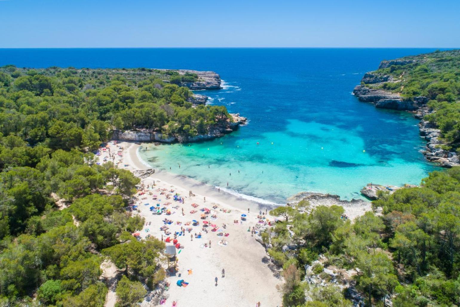 Villa Palmera Cala En Porter  エクステリア 写真